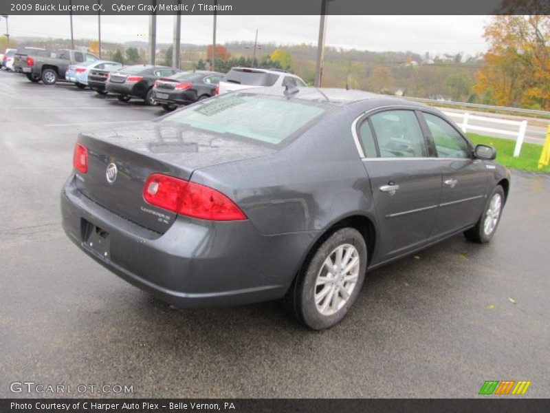 Cyber Gray Metallic / Titanium 2009 Buick Lucerne CX