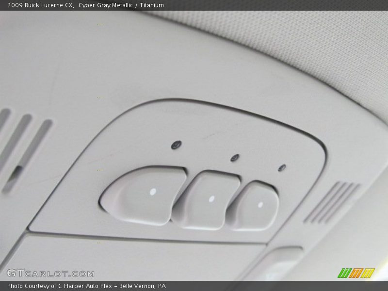 Cyber Gray Metallic / Titanium 2009 Buick Lucerne CX