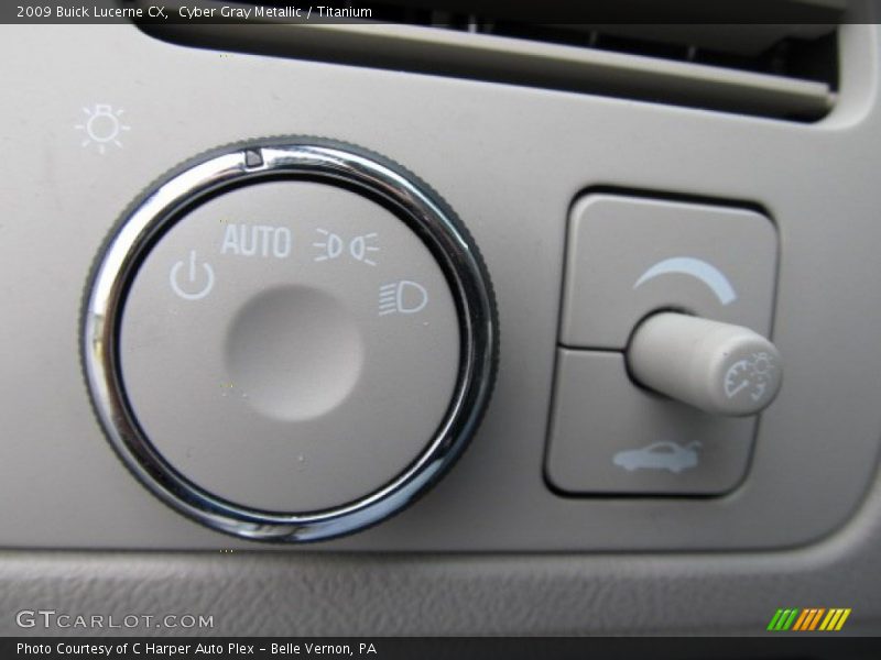 Cyber Gray Metallic / Titanium 2009 Buick Lucerne CX
