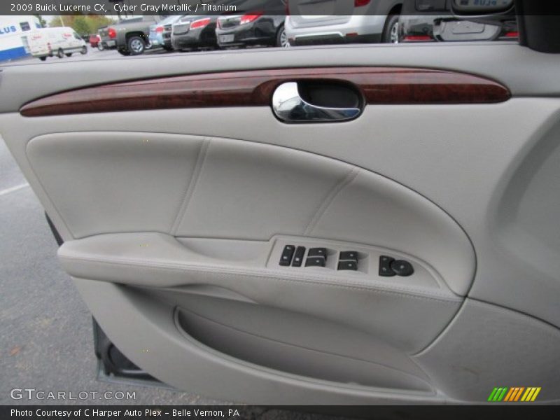 Cyber Gray Metallic / Titanium 2009 Buick Lucerne CX