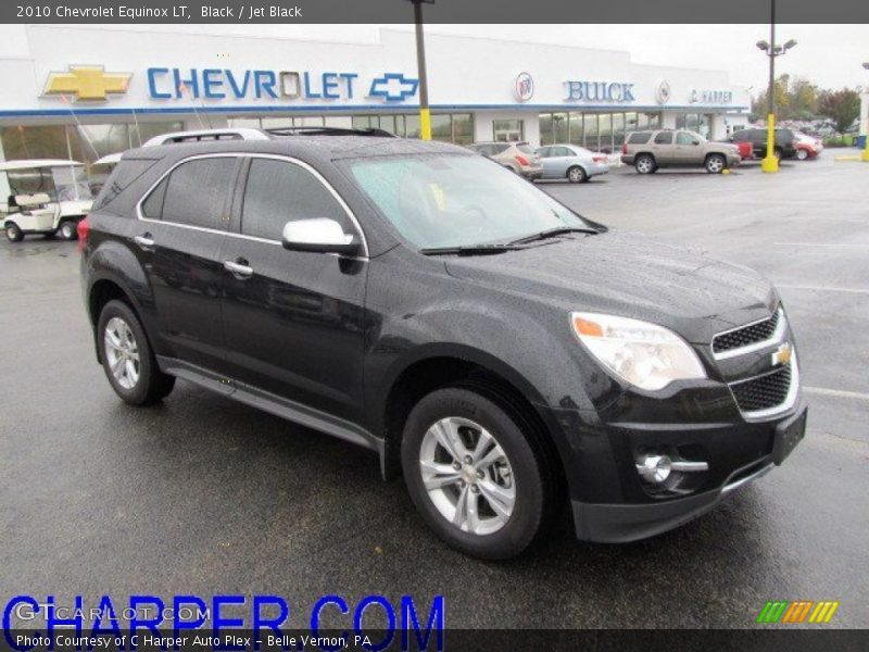 Black / Jet Black 2010 Chevrolet Equinox LT