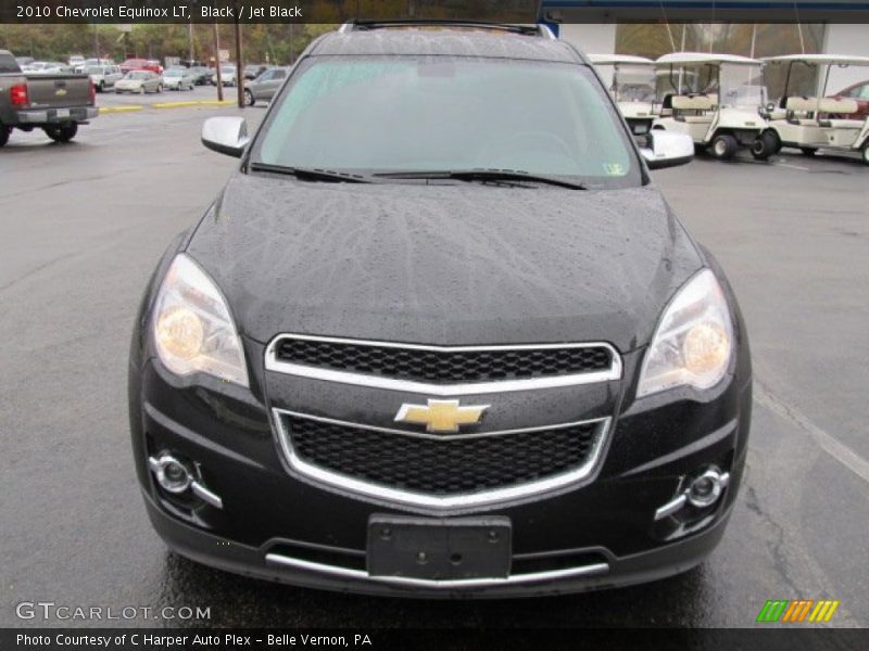 Black / Jet Black 2010 Chevrolet Equinox LT