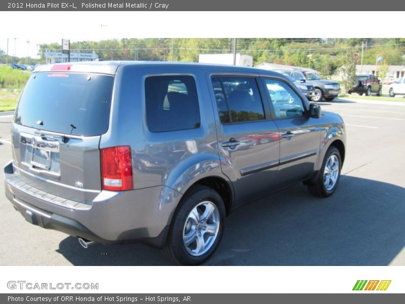 Polished Metal Metallic / Gray 2012 Honda Pilot EX-L