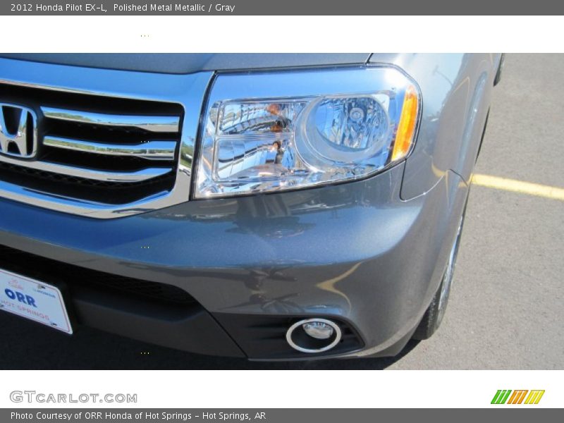 Polished Metal Metallic / Gray 2012 Honda Pilot EX-L