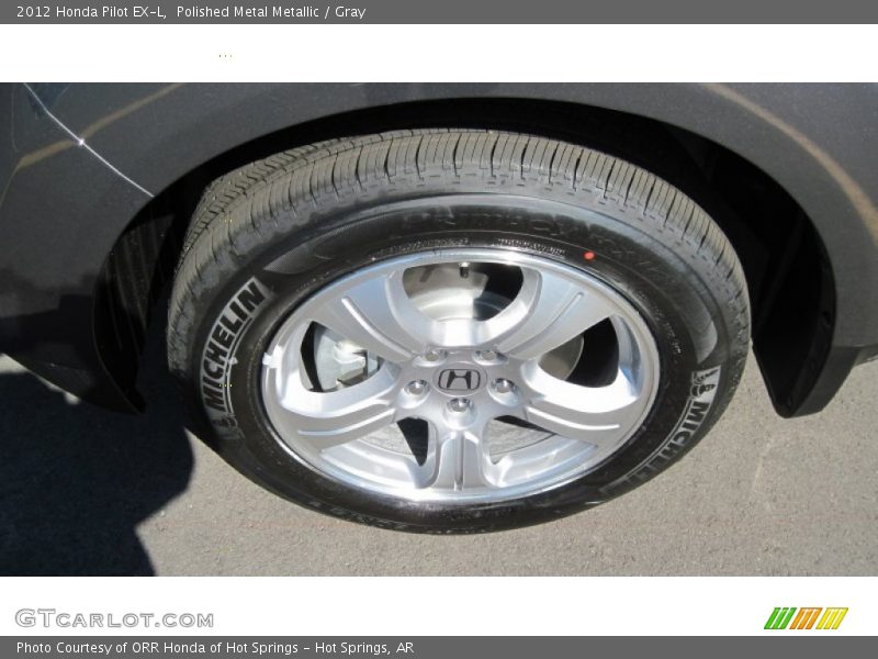 Polished Metal Metallic / Gray 2012 Honda Pilot EX-L