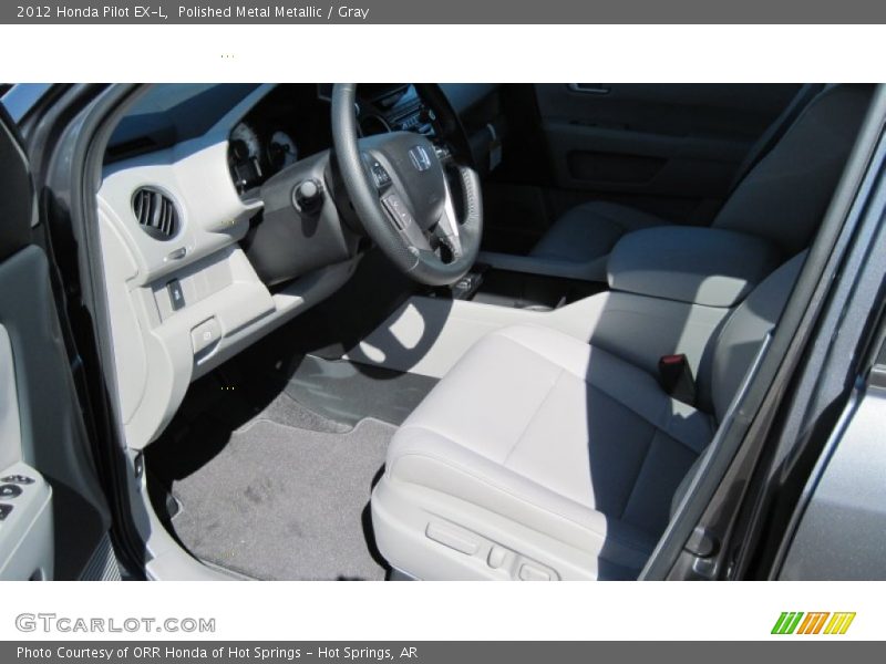 Polished Metal Metallic / Gray 2012 Honda Pilot EX-L