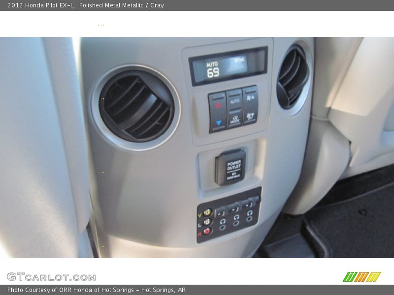 Polished Metal Metallic / Gray 2012 Honda Pilot EX-L