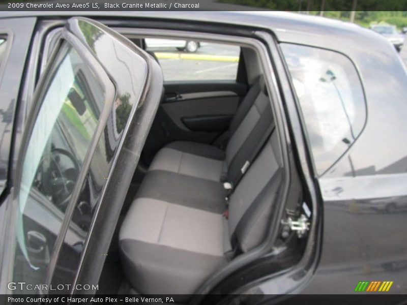 Black Granite Metallic / Charcoal 2009 Chevrolet Aveo Aveo5 LS