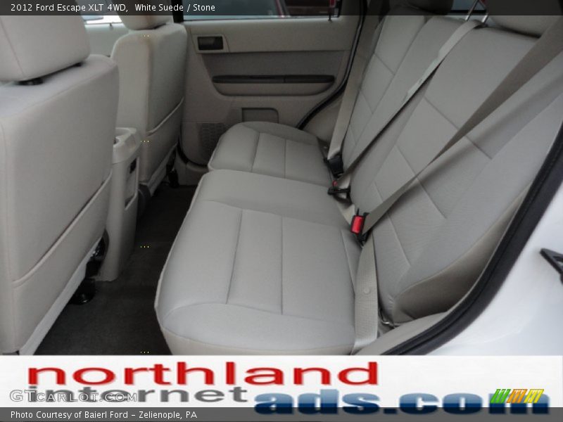 White Suede / Stone 2012 Ford Escape XLT 4WD