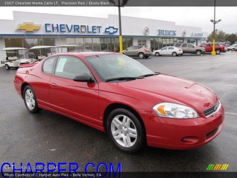 Precision Red / Ebony Black 2007 Chevrolet Monte Carlo LT