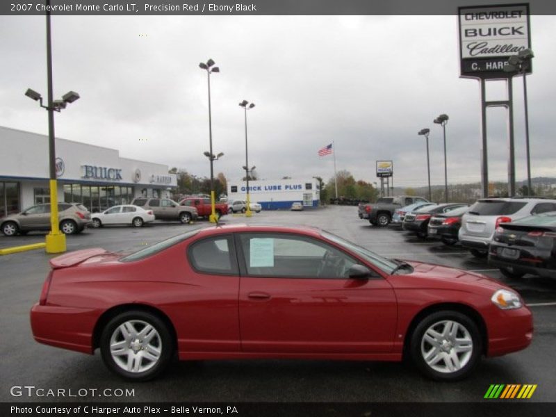 Precision Red / Ebony Black 2007 Chevrolet Monte Carlo LT