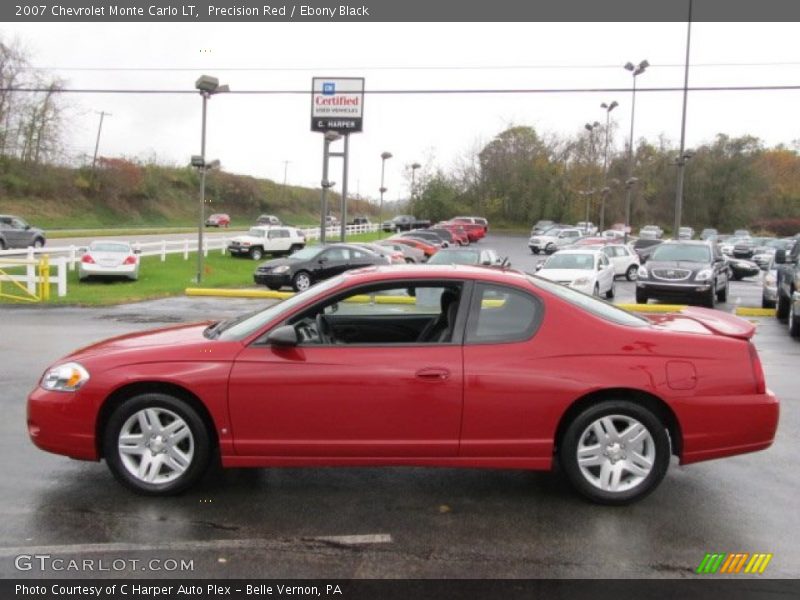 Precision Red / Ebony Black 2007 Chevrolet Monte Carlo LT