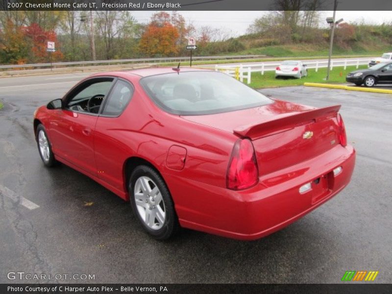 Precision Red / Ebony Black 2007 Chevrolet Monte Carlo LT