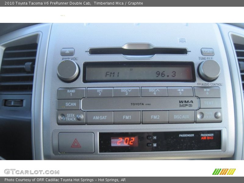 Audio System of 2010 Tacoma V6 PreRunner Double Cab