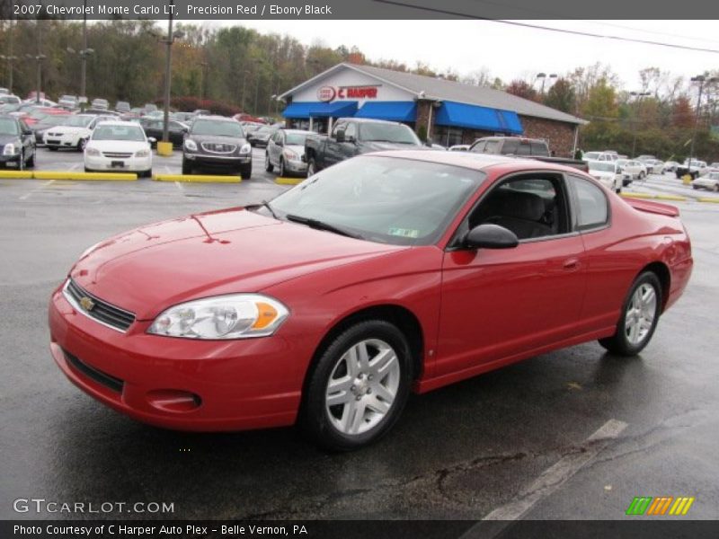 Precision Red / Ebony Black 2007 Chevrolet Monte Carlo LT