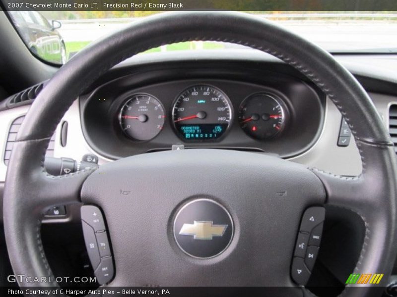 Precision Red / Ebony Black 2007 Chevrolet Monte Carlo LT