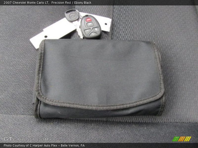 Precision Red / Ebony Black 2007 Chevrolet Monte Carlo LT