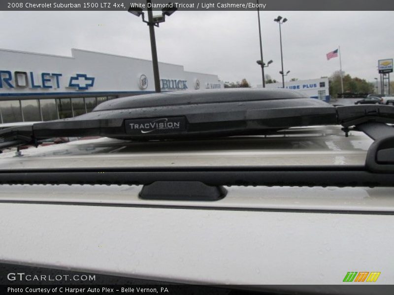 White Diamond Tricoat / Light Cashmere/Ebony 2008 Chevrolet Suburban 1500 LTZ 4x4