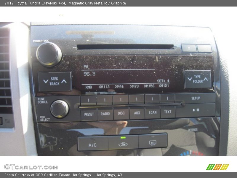 Magnetic Gray Metallic / Graphite 2012 Toyota Tundra CrewMax 4x4