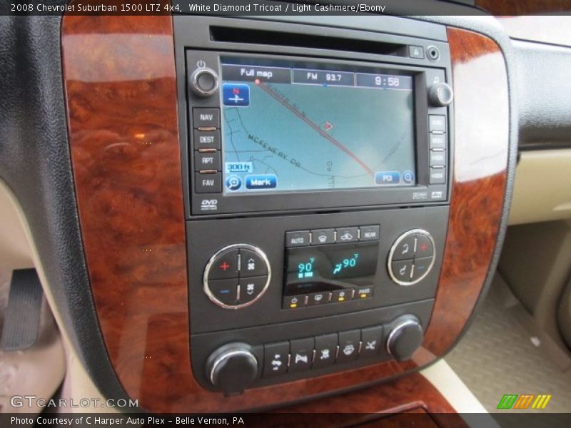 Navigation of 2008 Suburban 1500 LTZ 4x4