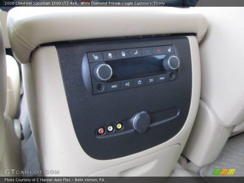 White Diamond Tricoat / Light Cashmere/Ebony 2008 Chevrolet Suburban 1500 LTZ 4x4