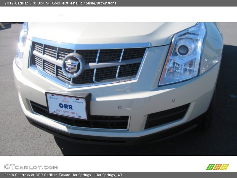Gold Mist Metallic / Shale/Brownstone 2012 Cadillac SRX Luxury