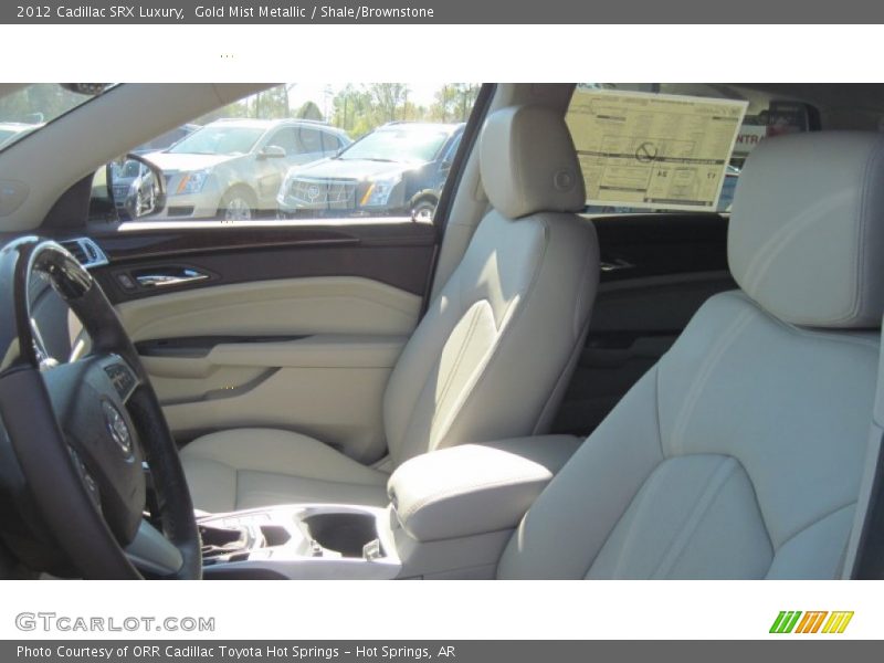 Gold Mist Metallic / Shale/Brownstone 2012 Cadillac SRX Luxury