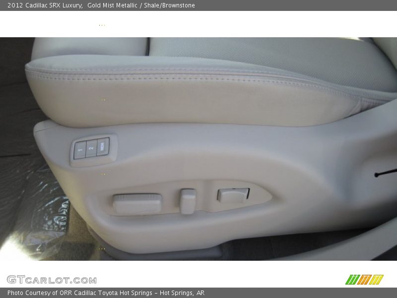 Gold Mist Metallic / Shale/Brownstone 2012 Cadillac SRX Luxury