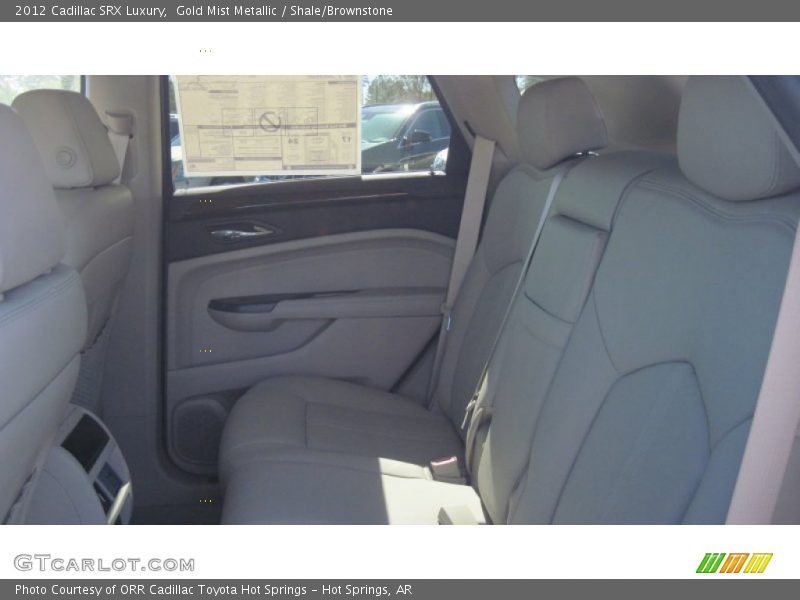 Gold Mist Metallic / Shale/Brownstone 2012 Cadillac SRX Luxury