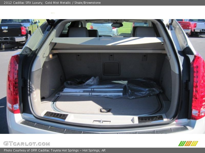 Gold Mist Metallic / Shale/Brownstone 2012 Cadillac SRX Luxury