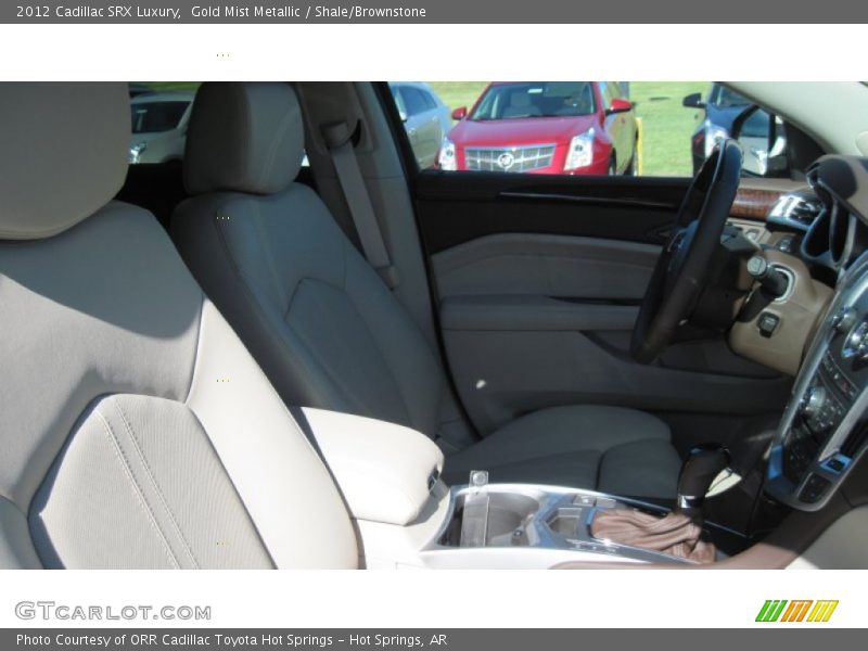 Gold Mist Metallic / Shale/Brownstone 2012 Cadillac SRX Luxury