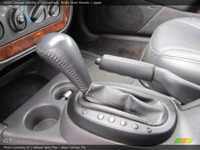 Bright Silver Metallic / Agate 2000 Chrysler Sebring JXi Convertible