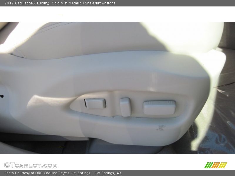 Gold Mist Metallic / Shale/Brownstone 2012 Cadillac SRX Luxury