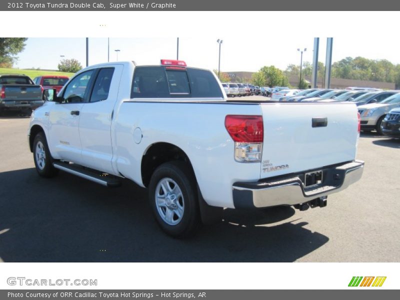 Super White / Graphite 2012 Toyota Tundra Double Cab