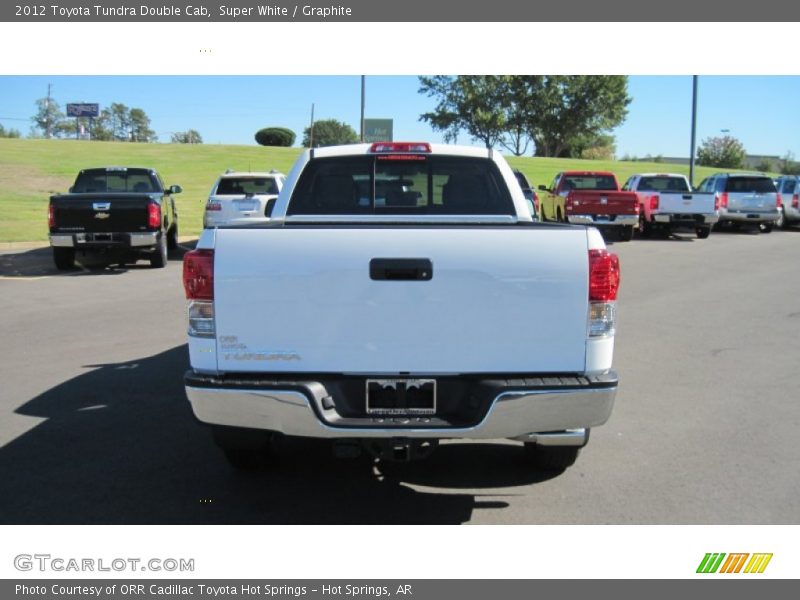 Super White / Graphite 2012 Toyota Tundra Double Cab