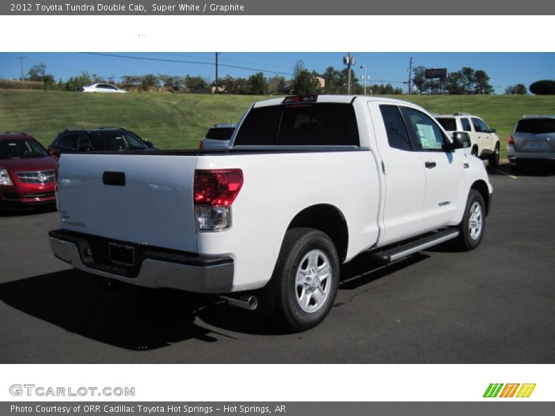Super White / Graphite 2012 Toyota Tundra Double Cab