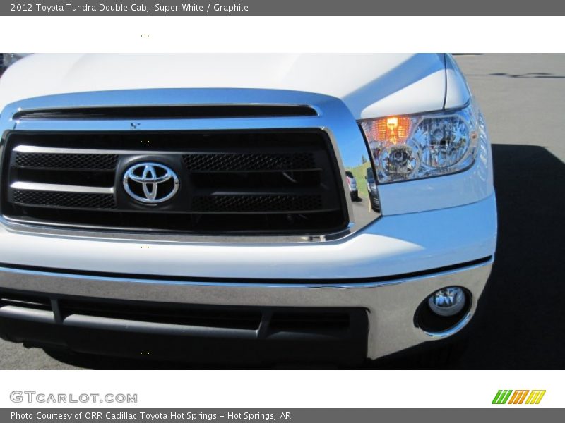 Super White / Graphite 2012 Toyota Tundra Double Cab