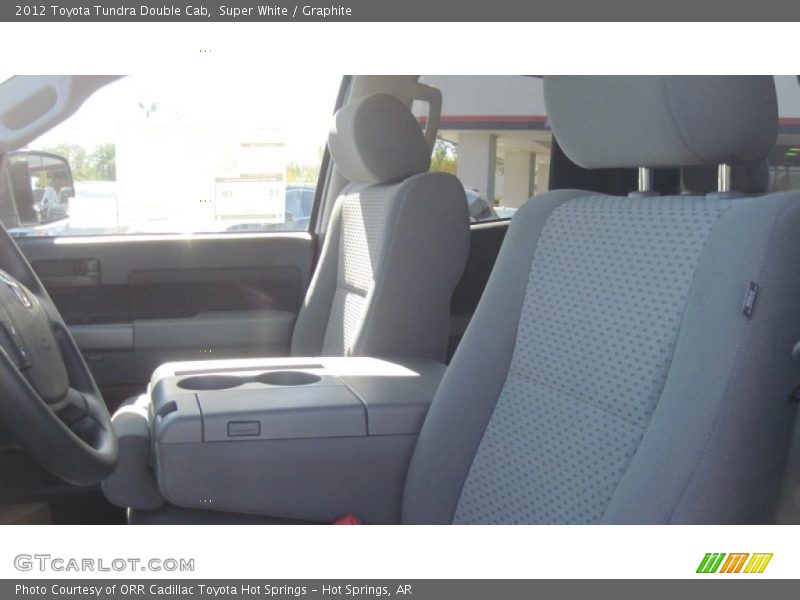 Super White / Graphite 2012 Toyota Tundra Double Cab