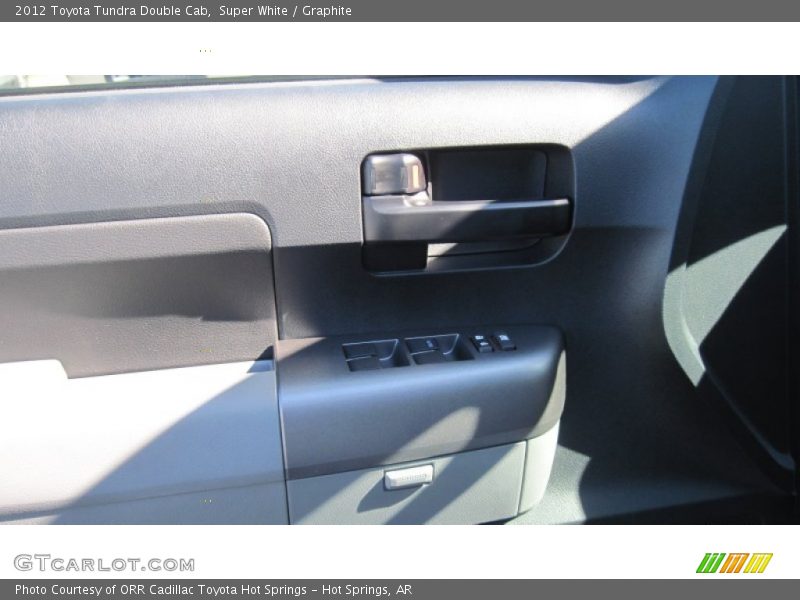 Super White / Graphite 2012 Toyota Tundra Double Cab