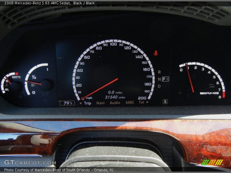  2008 S 63 AMG Sedan 63 AMG Sedan Gauges