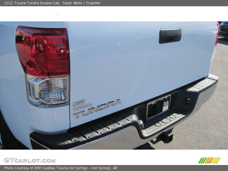 Super White / Graphite 2012 Toyota Tundra Double Cab