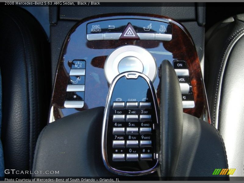 Controls of 2008 S 63 AMG Sedan