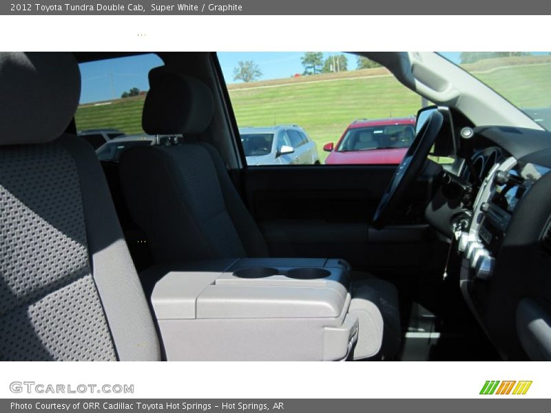 Super White / Graphite 2012 Toyota Tundra Double Cab