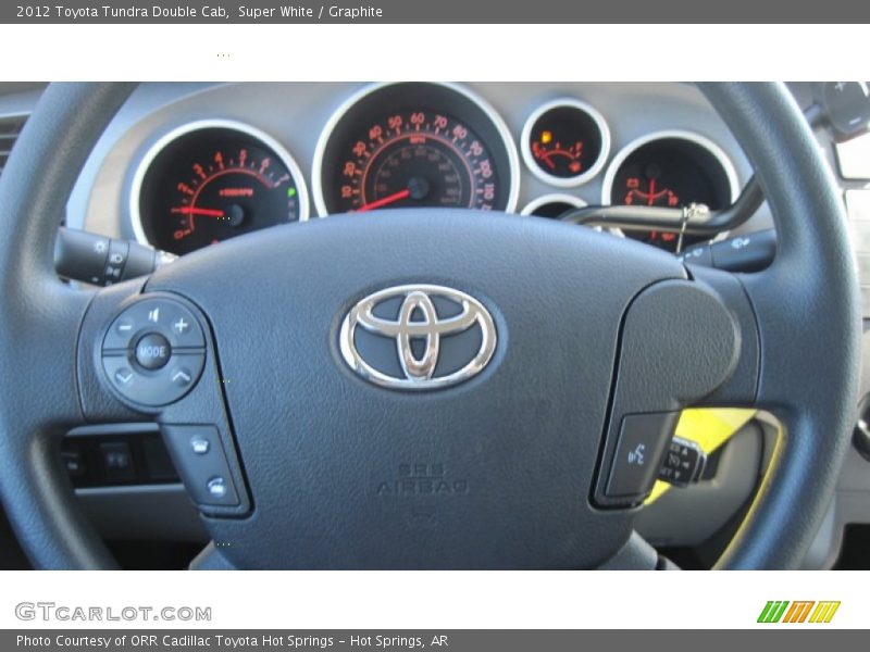 Super White / Graphite 2012 Toyota Tundra Double Cab