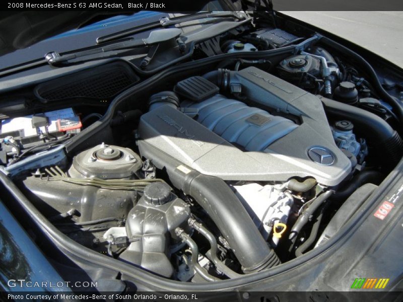  2008 S 63 AMG Sedan Engine - 6.3 Liter AMG DOHC 32-Valve V8