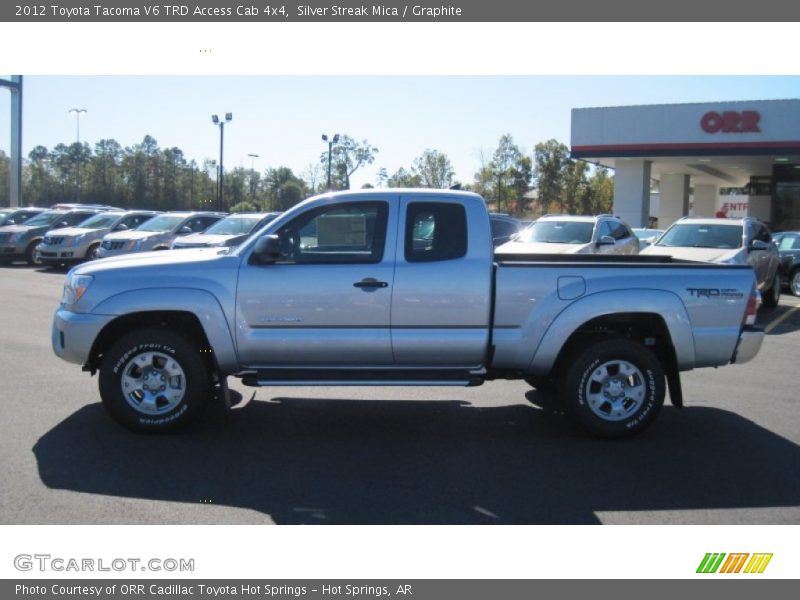 Silver Streak Mica / Graphite 2012 Toyota Tacoma V6 TRD Access Cab 4x4