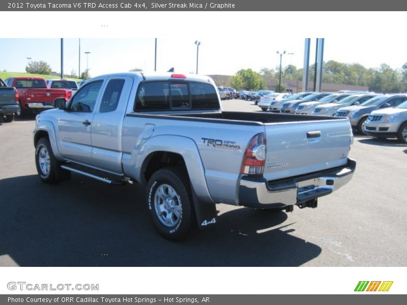 Silver Streak Mica / Graphite 2012 Toyota Tacoma V6 TRD Access Cab 4x4