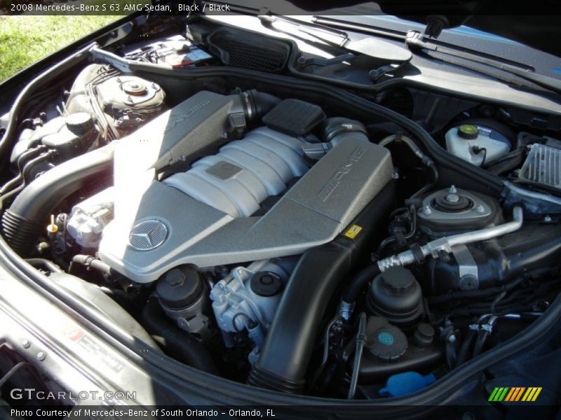  2008 S 63 AMG Sedan Engine - 6.3 Liter AMG DOHC 32-Valve V8