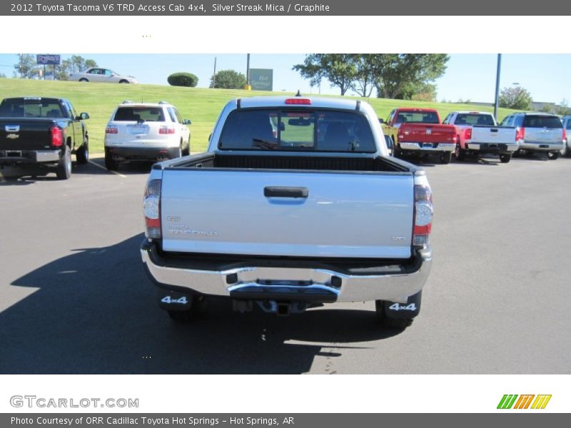 Silver Streak Mica / Graphite 2012 Toyota Tacoma V6 TRD Access Cab 4x4