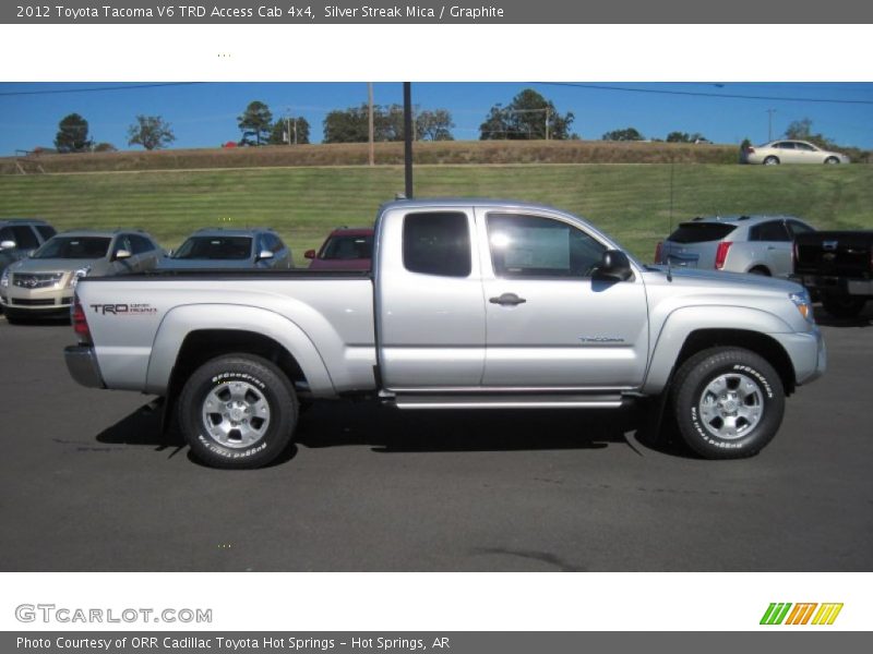 Silver Streak Mica / Graphite 2012 Toyota Tacoma V6 TRD Access Cab 4x4